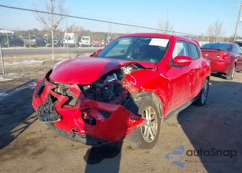 2015 Nissan Juke Sl из США, поврежденный, VIN JN8AF5MV7FT561992